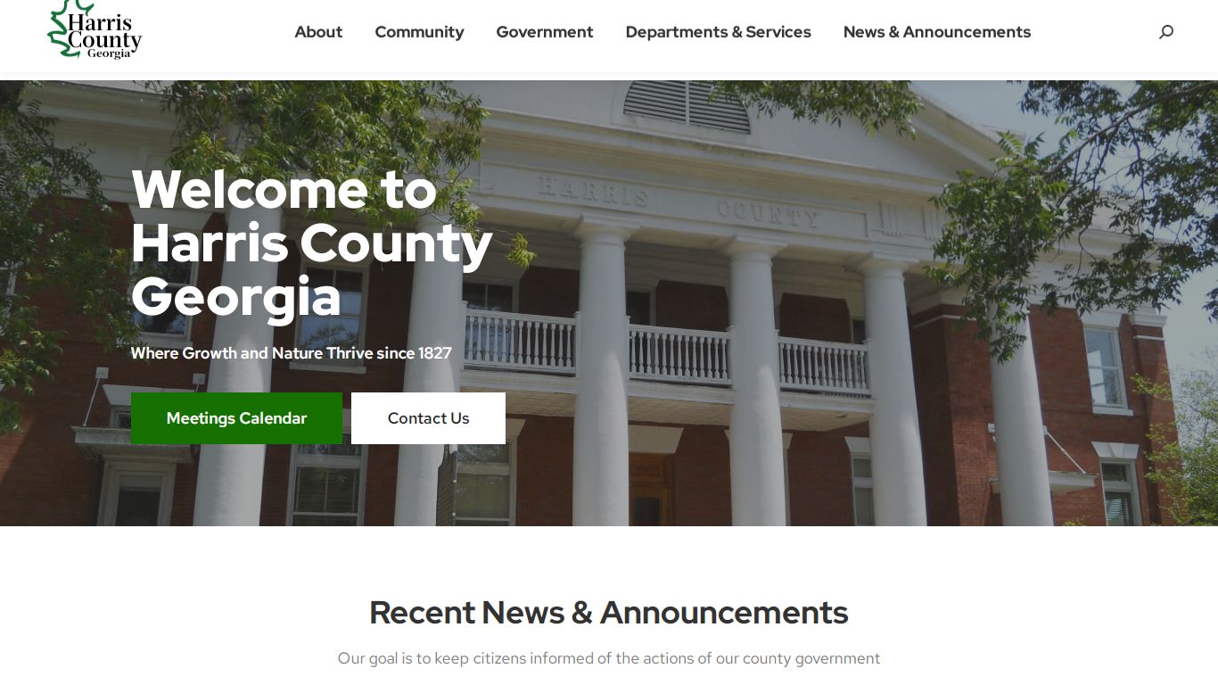 The Official Harris County, Georgia Website