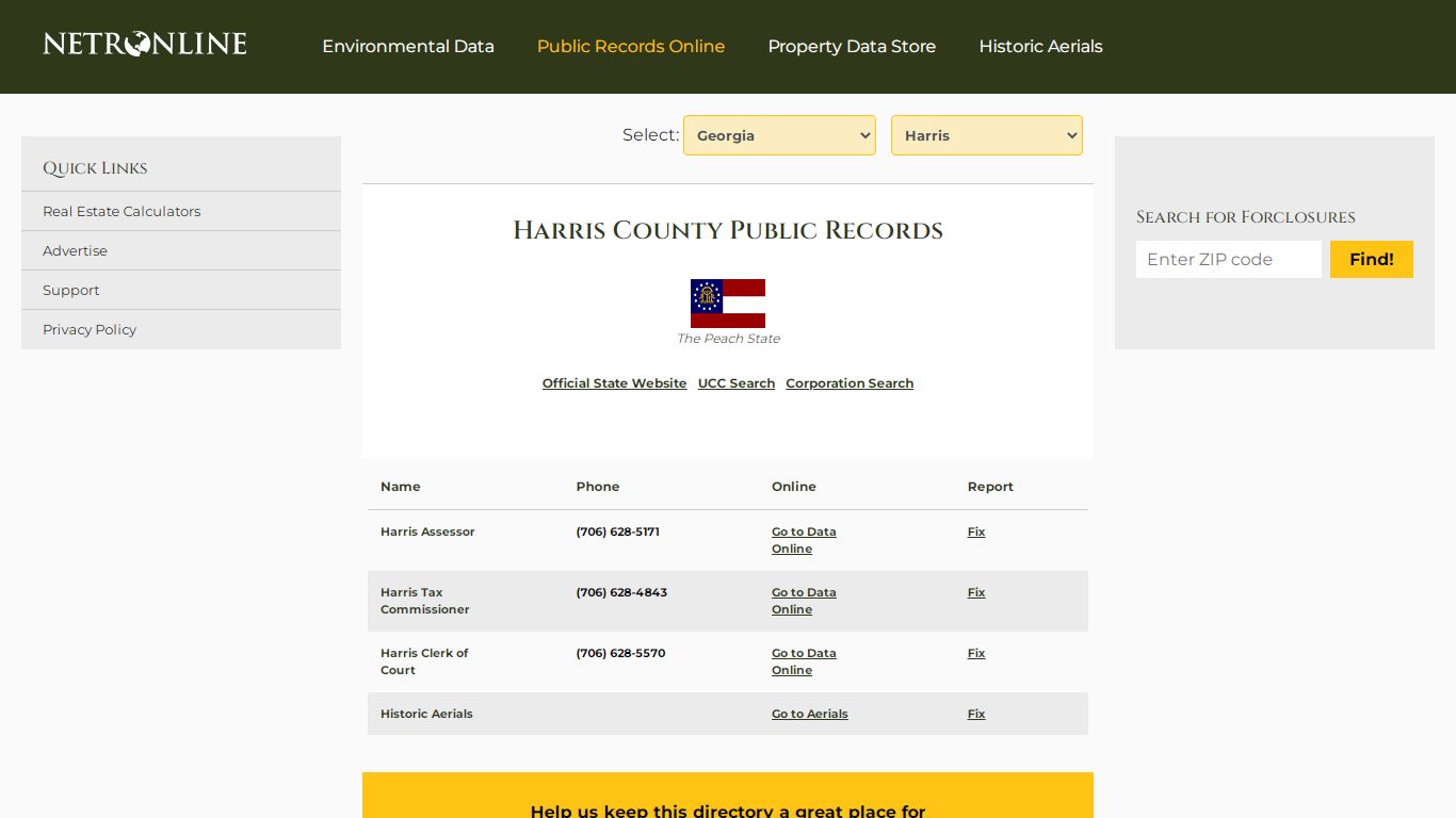 Harris County Public Records - NETROnline.com